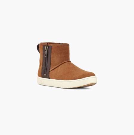 UGG Adler Brown Sneakers for Toddlers (LFGB34965)